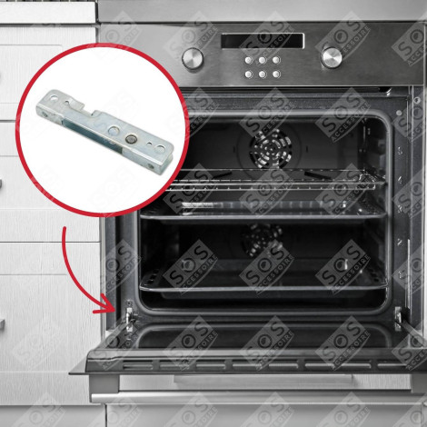 GUIDE CHARNIÈRE DE PORTE D'ORIGINE FOUR, CUISINIÈRE - 935970006, 00627572