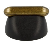 Bouton anthracite rustique ph7