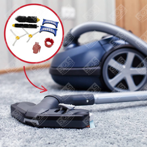 KIT DE REMPLACEMENT COMPATIBLE SÉRIE 600 ASPIRATEUR ROBOT - 4501352, ACC222