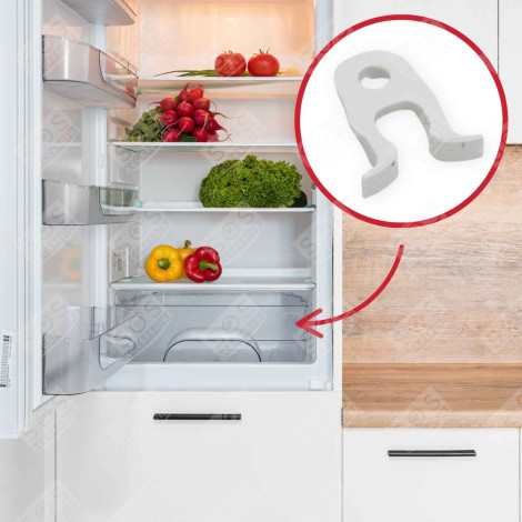 PINCE À RESSORT POUR PORTE FRIGO, RÉFRIGÉRATEUR, CONGÉLATEUR - 7432358