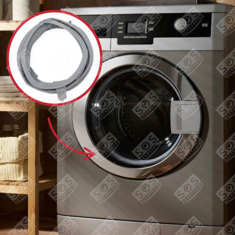 JOINT DE HUBLOT (MANCHETTE) MACHINE À LAVER, LAVE-LINGE - 00772656