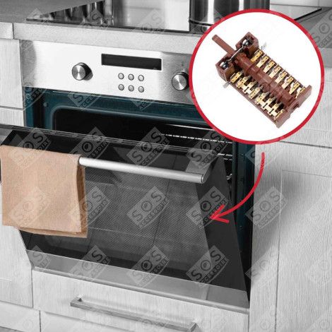 COMMUTATEUR FOUR, CUISINIÈRE - DG34-00008A