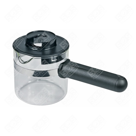 VERSEUSE EN VERRE AVEC COUVERCLE NOIR CAFETIÈRE, MACHINE À CAFÉ - F0274200