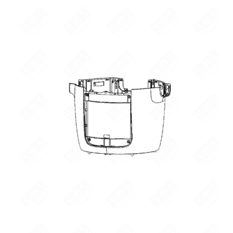 CORPS INFÉRIEUR NOIR CUISEUR VAPEUR - SS-204775