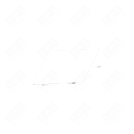 DESSUS VITROCÉRAMIQUE PLAQUE DE CUISSON - 8585551139787