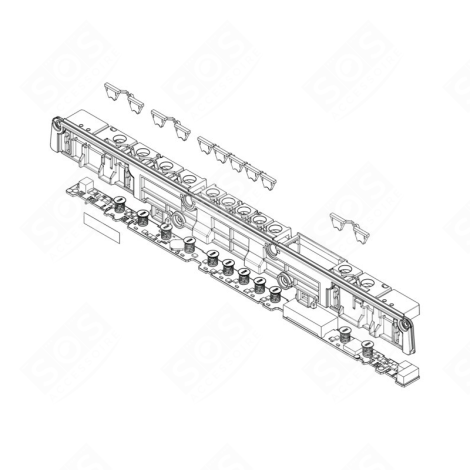 MODULE AFFICHAGE NIUS WI-FI D'ORIGINE LAVE-VAISSELLE - 14018222727/6