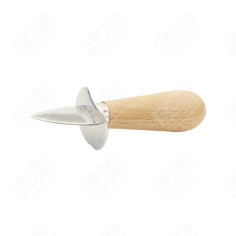 COUTEAU A HUITRES MANCHE BOIS USTENSILE DE CUISINE - GACH48