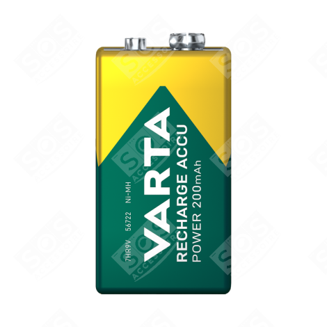 PILE RECHARGEABLE HR22 9V ACCESSOIRES ET ENTRETIEN - 56722101401