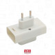 TRIPLITE 3X6A VRAC BLANC ÉLECTRICITÉ, DOMOTIQUE - 908361