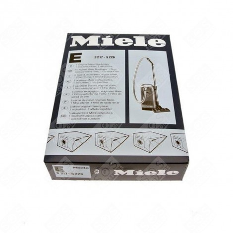 5 SACS À POUSSIÈRE TYPE E ASPIRATEUR - 1002345