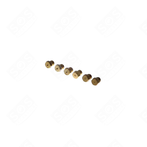 JEU INJECTEURS BUTANE D'ORIGINE FOUR, CUISINIÈRE - 40103