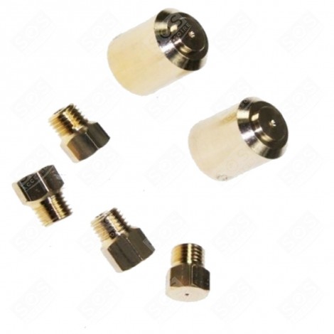 JEU D'INJECTEURS, GICLEURS GAZ BUTANE/PROPANE FOUR, CUISINIÈRE - 79X6063