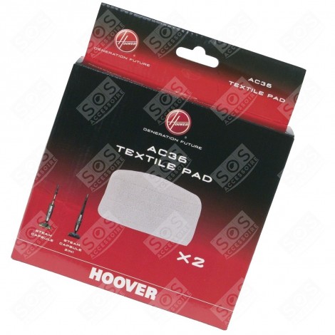 BOITE DE 2 CHIFFONS AC36 D'ORIGINE NETTOYEUR VAPEUR - 35601693