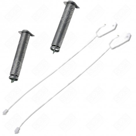 KIT RESSORTS + CÂBLES KIT DE RÉPARATION CHARNIÈRES LAVE-VAISSELLE - 00754870, 00659340