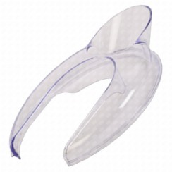 Couvercle transparent anti éclaboussure