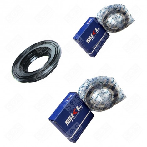 KIT ROULEMENTS + JOINT D'ORIGINE MACHINE À LAVER, LAVE-LINGE - 00107650