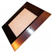 Vitre extérieure de four