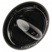 Manette de commande minuterie noire