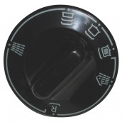 Bouton de programmateur noir d'origine