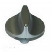 Bouton de commande gris