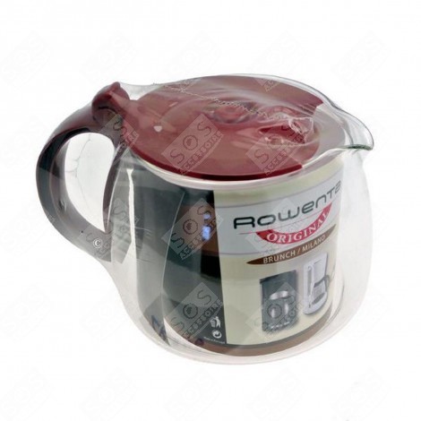 VERSEUSE AVEC COUVERCLE ROUGE CAFETIÈRE, MACHINE À CAFÉ - ZK346