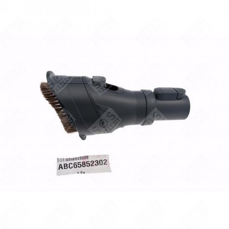 PETITE BROSSE, EMBOUT RONDE A POILS RETRACTABLE POUR MEUBLES (A CLIP) ASPIRATEUR - ABC65852301, ABC65852312