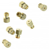 Jeu d'Injecteurs, gicleurs gaz naturel