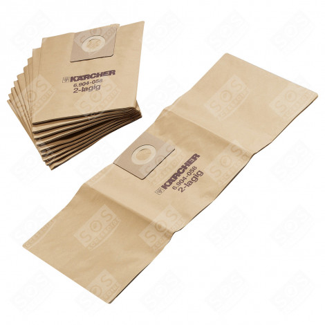 SACHET DE 10 SACS PAPIER ASPIRATEUR - 69061180