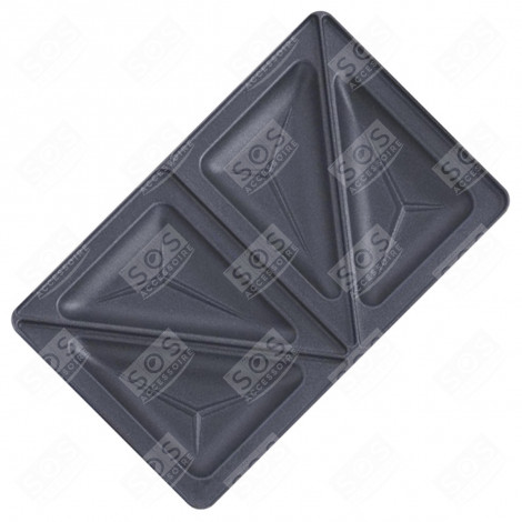 JEU DE PLAQUES GRILL/CROQUE-MONSIEUR GAUFRIER, CROQUE-MONSIEUR - XA800212