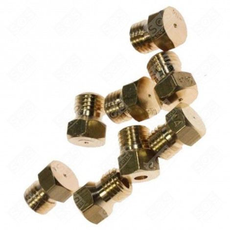 JEU D'INJECTEURS, GICLEURS GAZ BUTANE/ PROPANE D'ORIGINE FOUR, CUISINIÈRE - C00280352