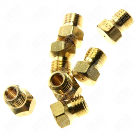 KIT INJECTEURS, GICLEURS GAZ BUTANE FOUR, CUISINIÈRE - C00193105