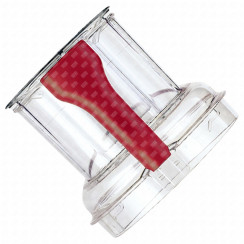 Couvercle de bol rouge (sans poussoir)