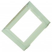 Vitre exterieure blanche