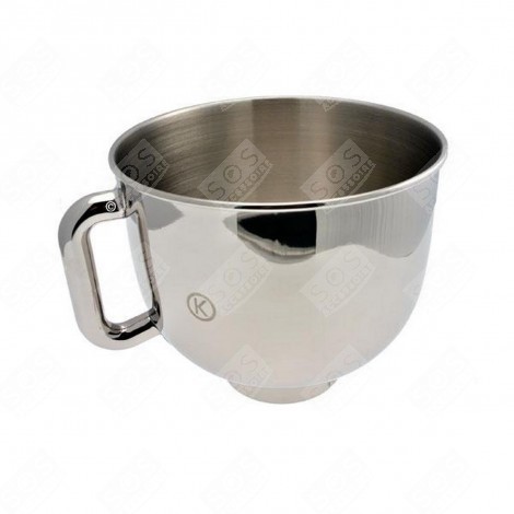 X3600 BOL INOX 5L AVEC POIGNÉE POUR ROBOTS KMIX ROBOT MÉNAGER - KW710652