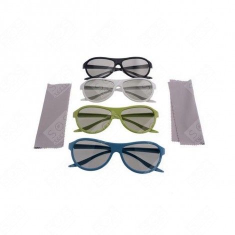 PACK DE 4 LUNETTES PASSIVES AGF315 TÉLÉVISION - EBX61708501