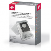 lot de 4 sacs + 1 filtre pré moteur