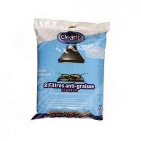 FILTRE L ANTI GRAISSE  570X470 MM HOTTE - 71S7824