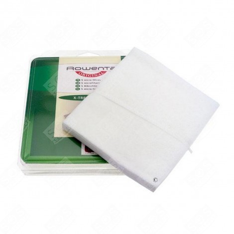 LOT DE 5 MICROFILTRES X-TREM POWER RO4311 RO4313 RO4320 RO4323 RO4341 ASPIRATEUR - ZR002501