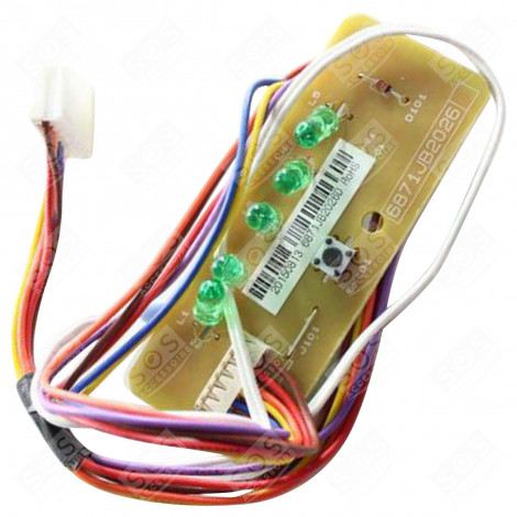 PLATINE D'AFFICHAGE FRIGO, RÉFRIGÉRATEUR, CONGÉLATEUR - 6871JB2026D