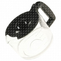 Verseuse avec couvercle noir