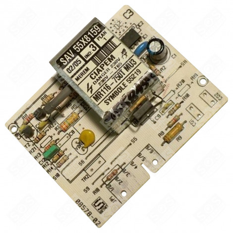 CARTE ÉLECTRONIQUE, MODULE DE PUISSANCE MACHINE À LAVER, LAVE-LINGE - 55X8159