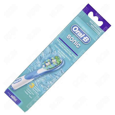 2 BROSSETTES SONIC BROSSE À DENTS ÉLECTRIQUE - 64717779