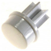 Couvre bouton blanc