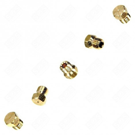 JEU D'INJECTEURS, GICLEURS BUTANE / PROPANE FOUR, CUISINIÈRE - 900405