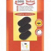 Lot 3 filtres lavables anti odeur