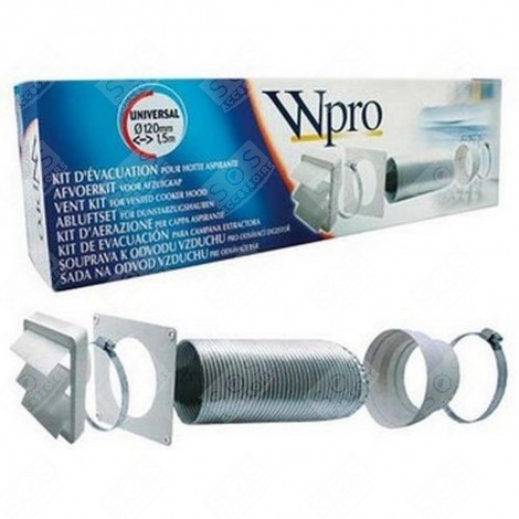 KIT D'INSTALLATION UVK120 HOTTE - 481281719166