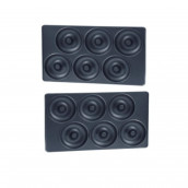 Lot de 2 plaque beignets snack