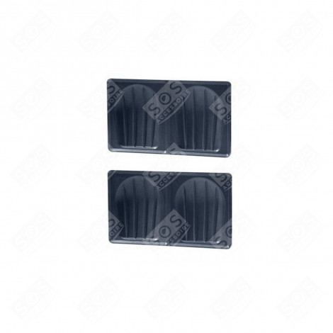 LOT DE 2 PLAQUES   226X137 MM GAUFRIER, CROQUE-MONSIEUR - XA800112