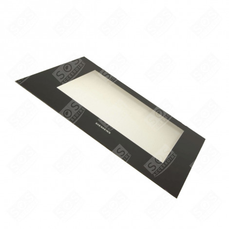 VITRE DE FACADE D'ORIGINE 595X437 MM FOUR, CUISINIÈRE - 00771900