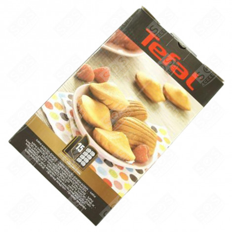 LOT DE 2 PLAQUES MINI MADELEINES GAUFRIER, CROQUE-MONSIEUR - XA801512